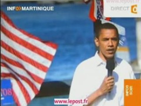 La Compagnie créole chante pour Obama
