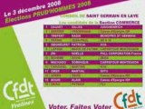 Elections Prud'hommes 2008 : Candidats CFDT-Yvelines
