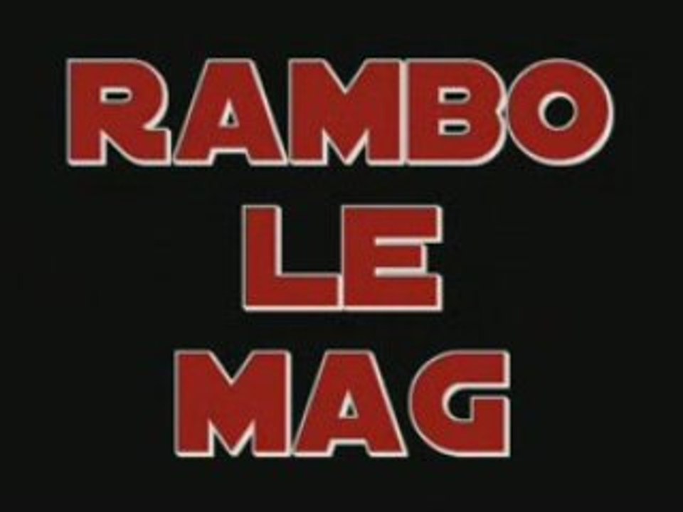 RAMBO LE MAG Octobre 2008