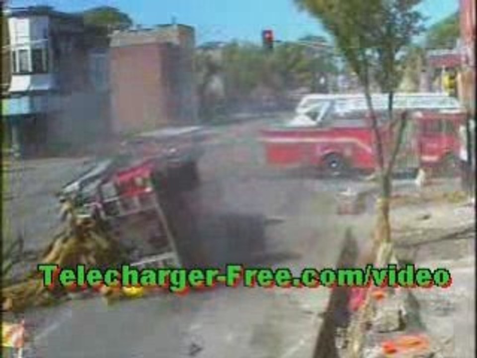 Camion de pompier vs camion de pompier