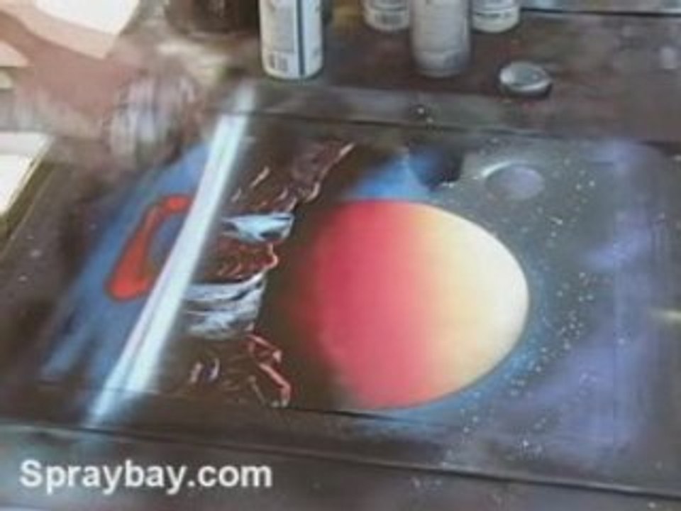 spray paint you can do -live painting by Brandon McConnell