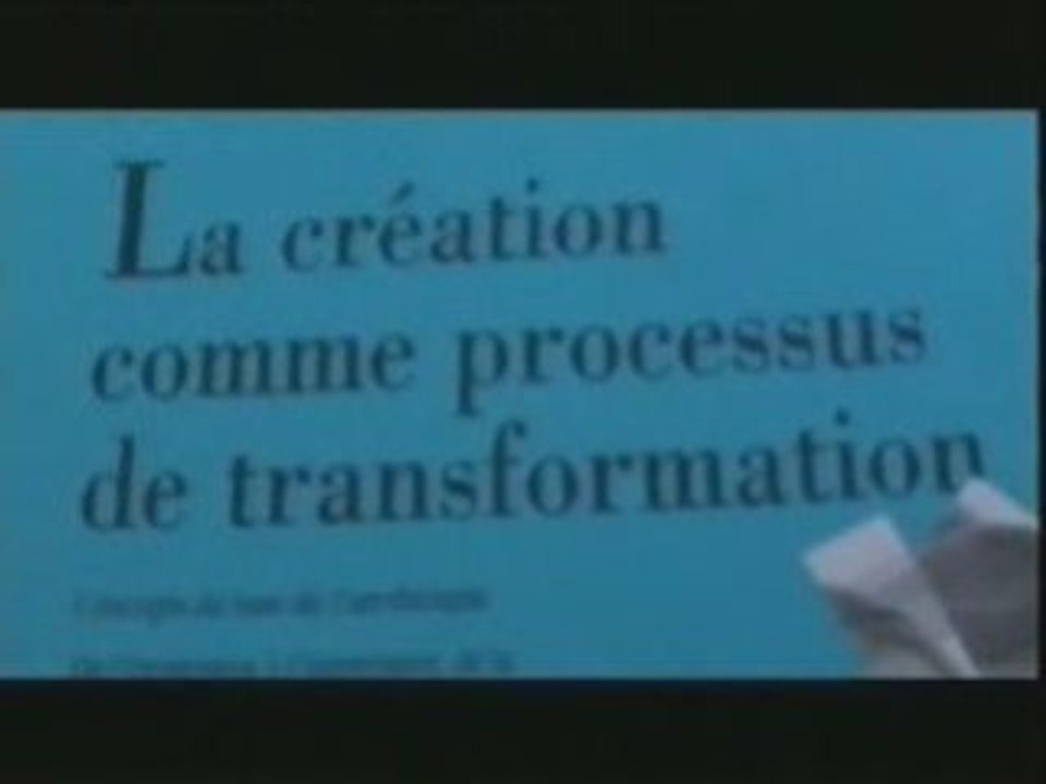 DOCUMENTAIRE ART THERAPIE EXTRAIT A