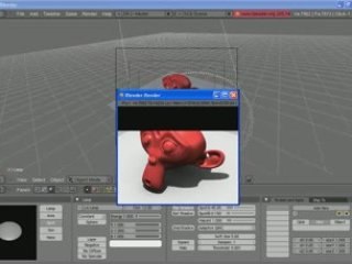 Soft shadow Blender 2.46