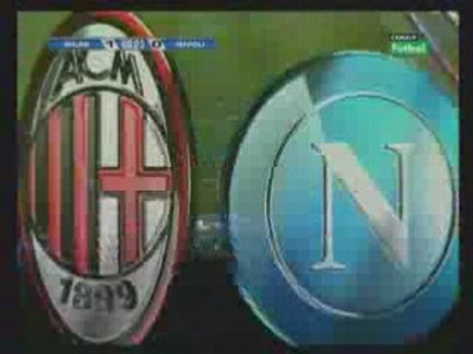 Ronaldinho 1-0 Milan AC Napoli