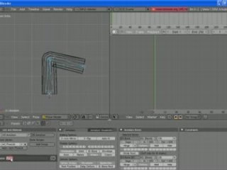 Bone weight_Pose lib Blender 2.46