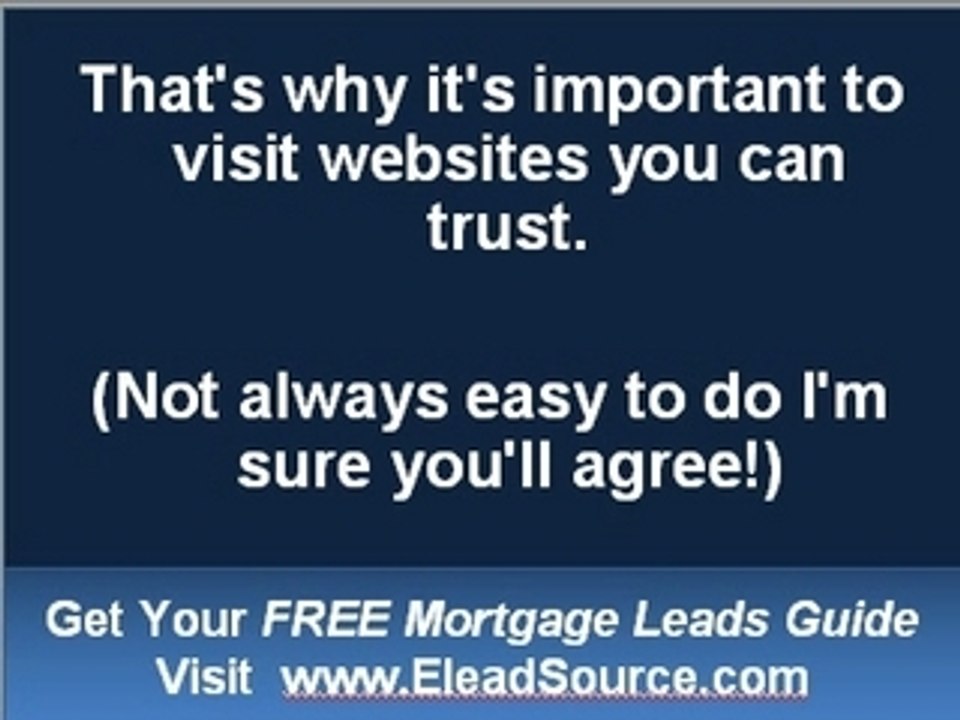 Mortgage Broker Leads