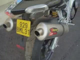 Akra déchicanés RSV 1000 R