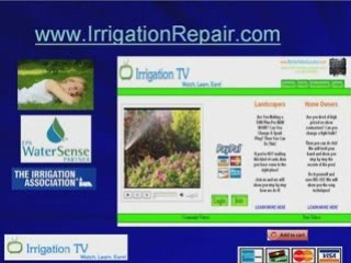 Garden Irrigation Systems and Sprinkler System Repair