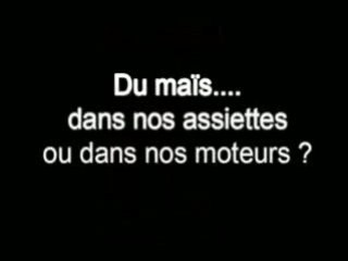 Les agrocarburants, ça nourrit pas son monde