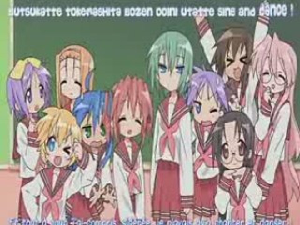 Lucky star opening-mockette sailor fuku