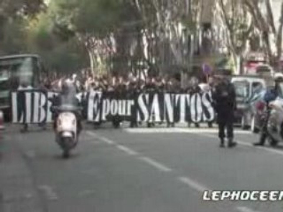 Manifestation de soutien à Santos Mirasierra