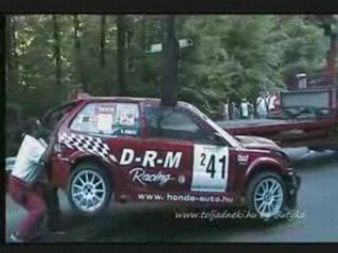 rallye course de cote crash