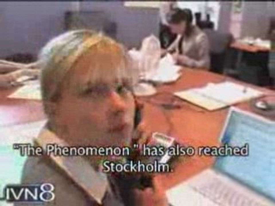 Arbeitnehmer auf der ganzen welt zeigen seltsames verhalten.