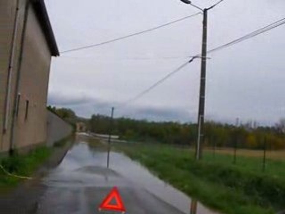 crue de la chalaronne 2 novembre 2008