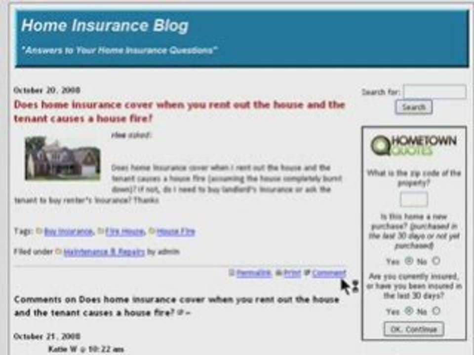 Home Insurance Questions Answered
