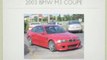 Mason OH, Looking for a 2003 BMW M3 Coupe