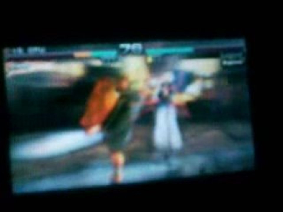 Tekken Dark Resurrection- Ganryu VS King