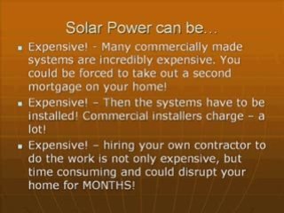Solar Sales - Low cost solar power - Cut out elect bills!
