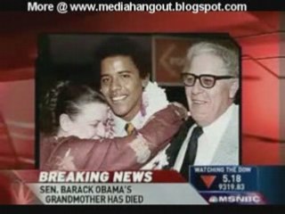 Barack Obama 's grandmother has died |