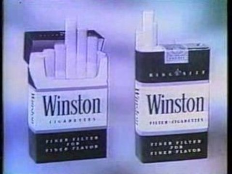 Winston Cigarettes TV Commercials 1950s
