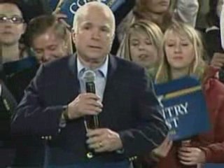 John McCain delivers final campaign speech in Arizona