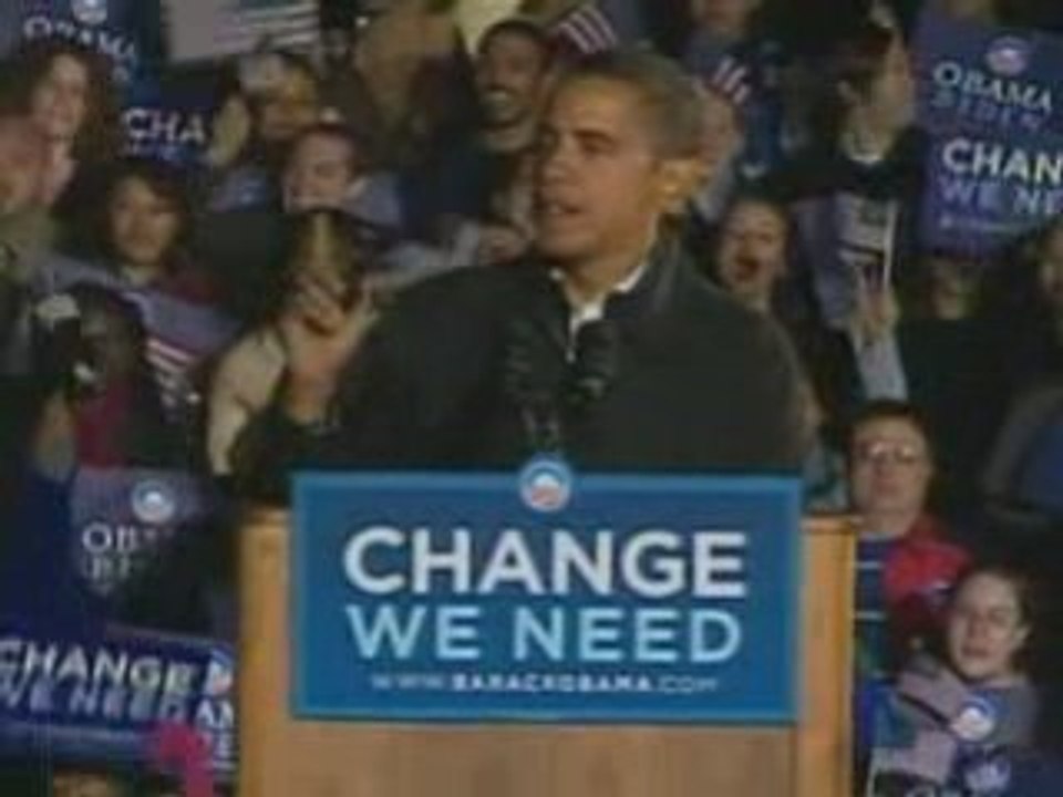 Barack Obama urges people to vote in today's elections