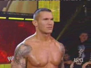 Raw 03.11.08 Randy Orton Vs CM Punk