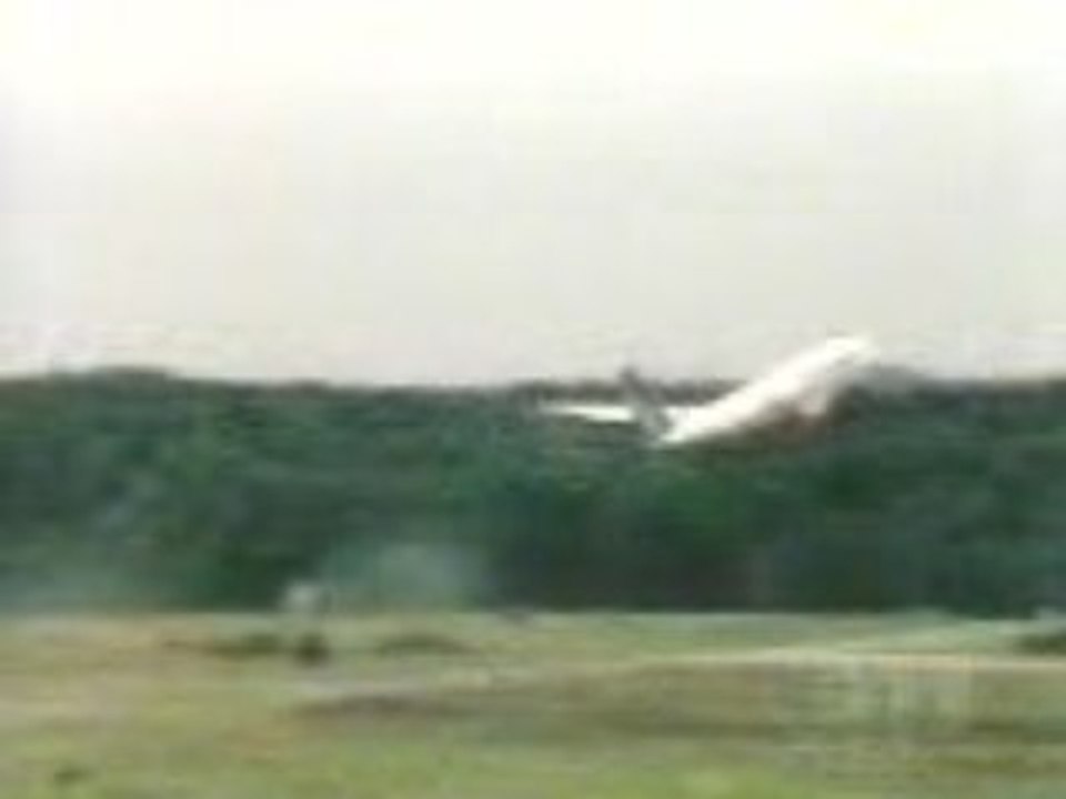 Attrissage de l'aibus a320