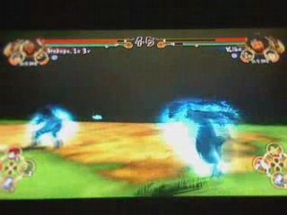 naruto ultimate ninja storm - Inédit - kiba vs Sendaime