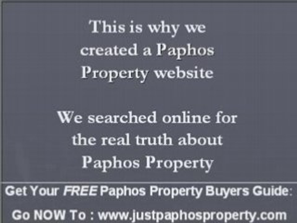 Estate Agents Paphos