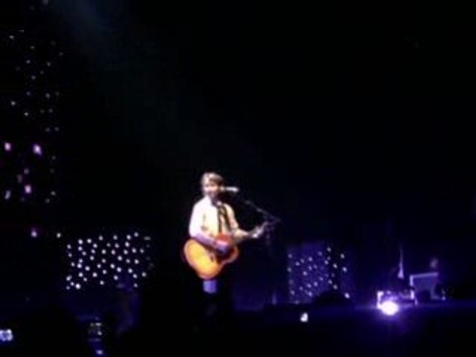 James Blunt au Dome de Marseille [ Amande ]