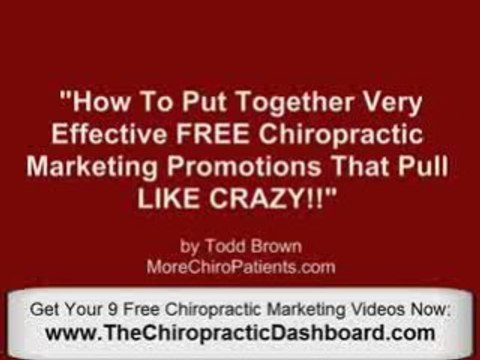 Free Chiropractic Marketing Ideas