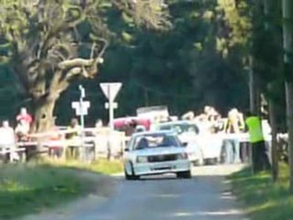 Rallye de sarrians 2008 Ascona en glisse