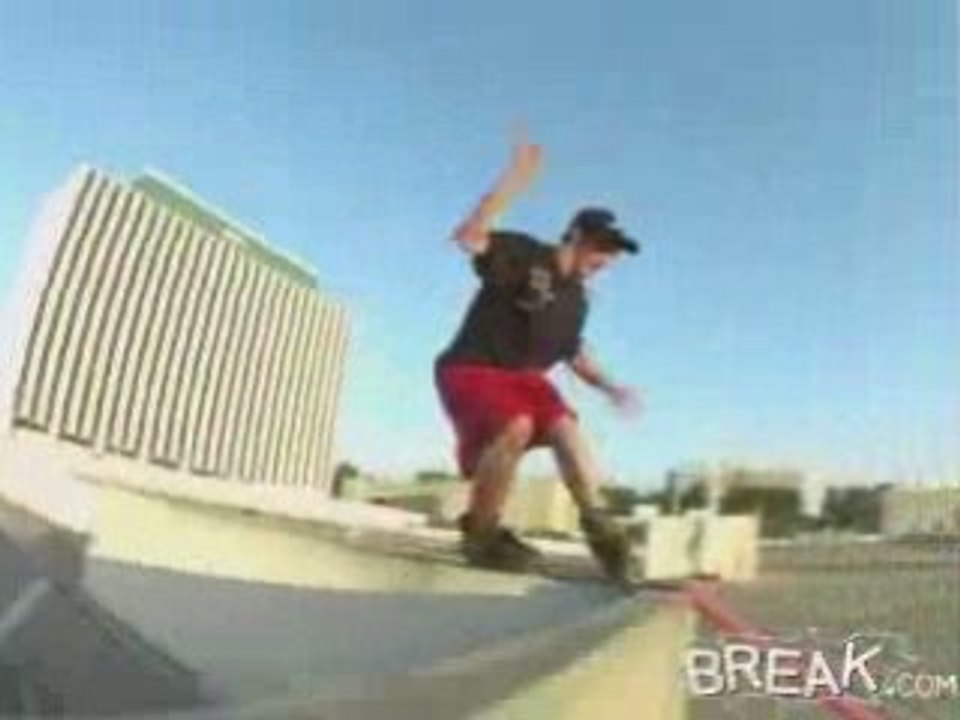 Régis fais du roller