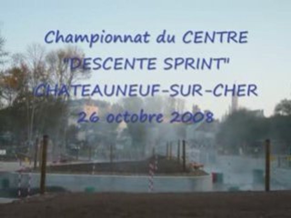 Sprint descente chateauneuf sur cher