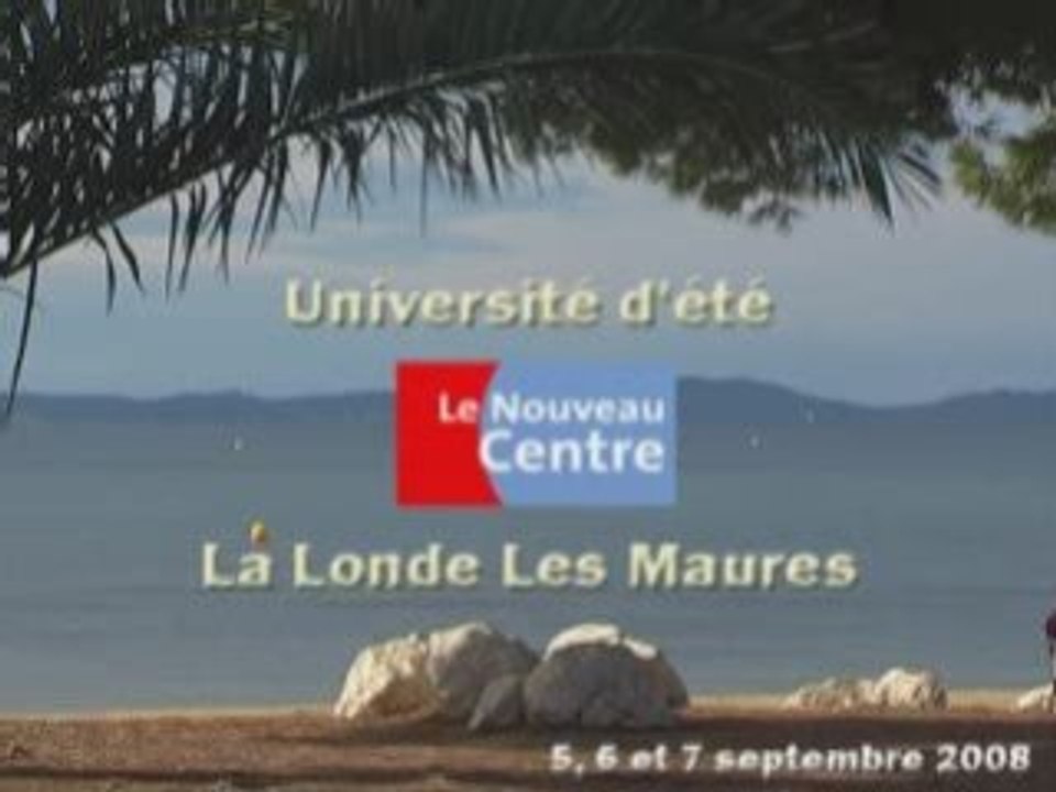 Université d'été 2008