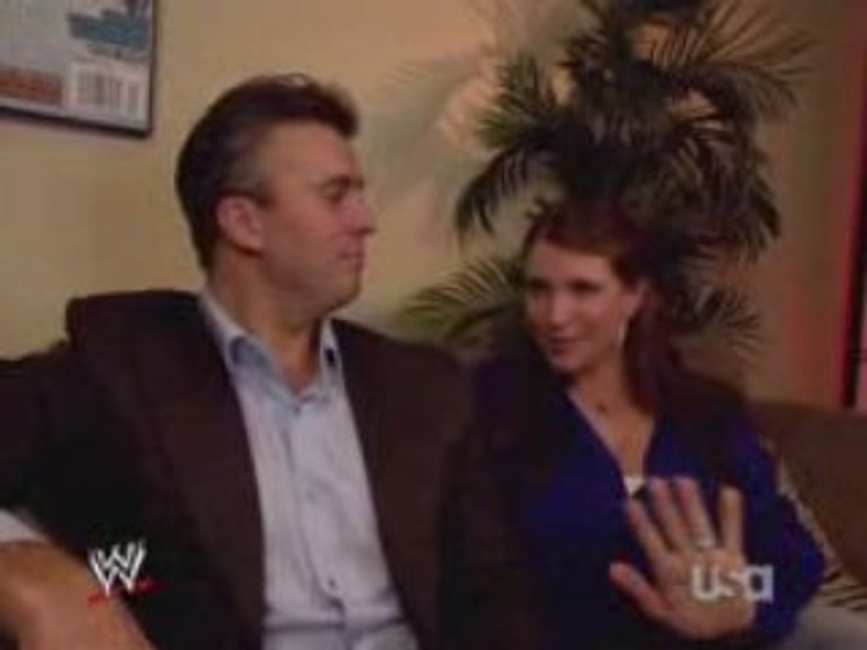 Raw.11.03.08 Stephanie BackStage 2