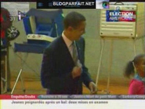 BARACK OBAMA VOTE A CHICAGO ILLINOIS 5.11.08 Barack Obama