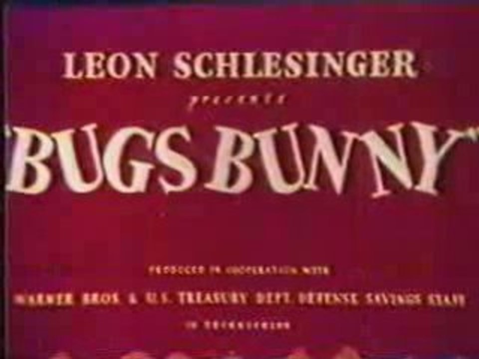 Banned Cartoons - Bugs Bunny -Nazi--Negro U.S. War Bonds Com