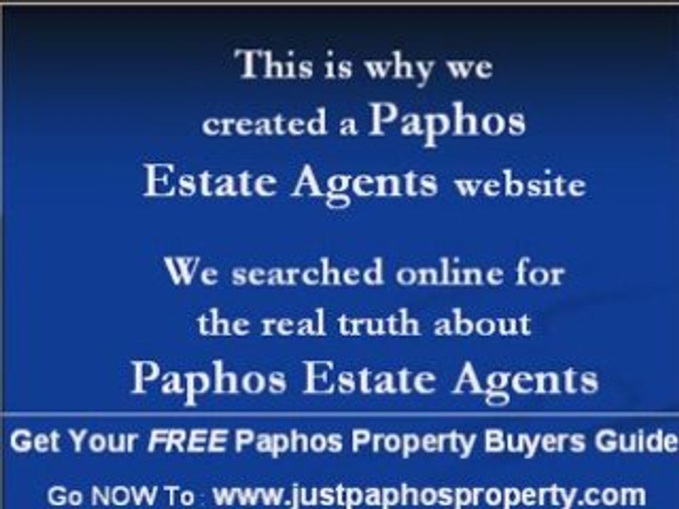 Estate Agents Paphos