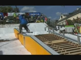 Jib Contest Kastle Battle 08 snowboard qualification