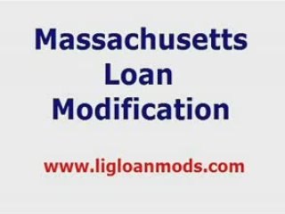 Massachusetts loan modification