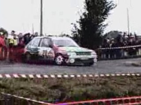 Yves Josse 205 GTI F213 au rallye du béthunois