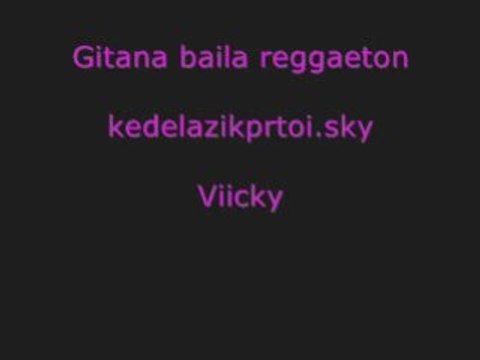 Gitana baila reggaeton