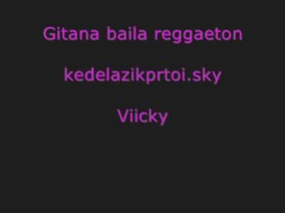 Gitana baila reggaeton