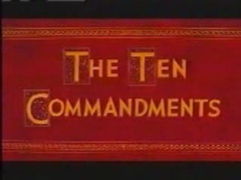 BANDE ANNONCE 1 LES DIX COMMANDEMENTS 1956 STEFGAMERS
