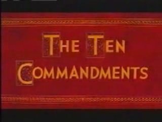 BANDE ANNONCE 1 LES DIX COMMANDEMENTS 1956 STEFGAMERS