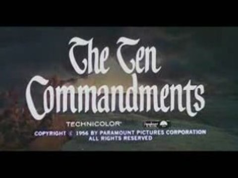 BANDE ANNONCE 4 LES DIX COMMANDEMENTS 1956 STEFGAMERS