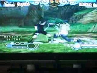 Saske naruto clash of ninja european version