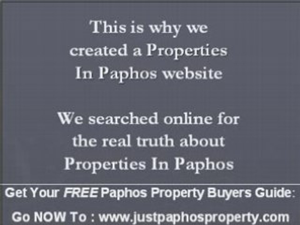 Properties In Paphos